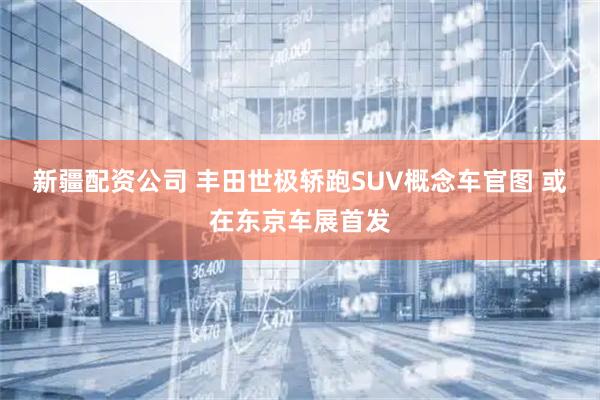 新疆配资公司 丰田世极轿跑SUV概念车官图 或在东京车展首发