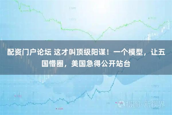 配资门户论坛 这才叫顶级阳谋！一个模型，让五国懵圈，美国急得公开站台